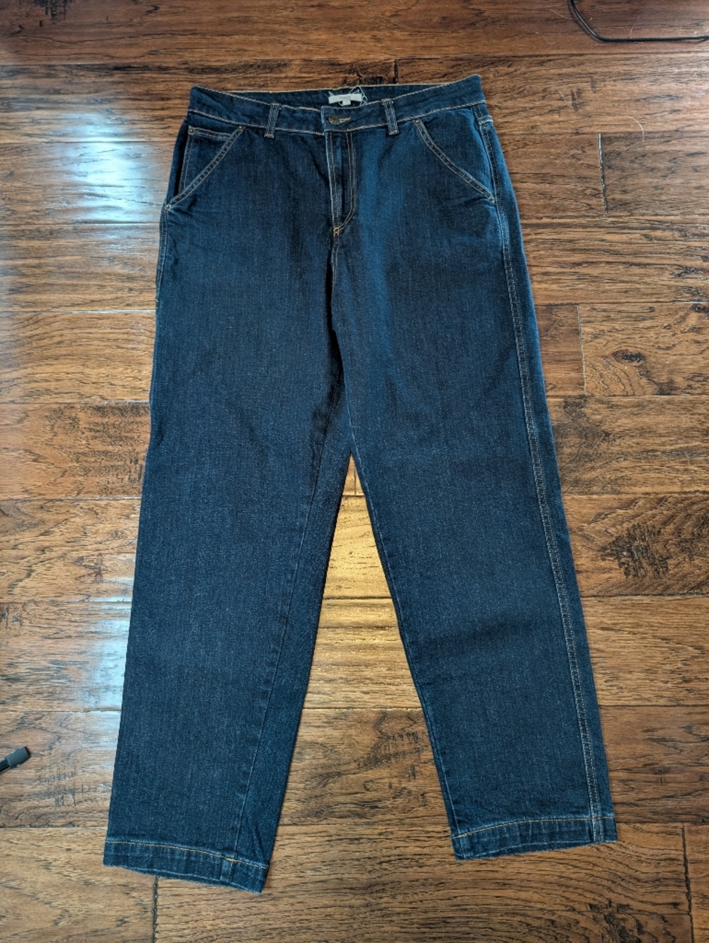Yerse Dark Wash Denim Jeans Made in Portugal Size Large